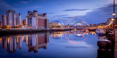 The Blue Hour at Newcastle © Ken Tebay